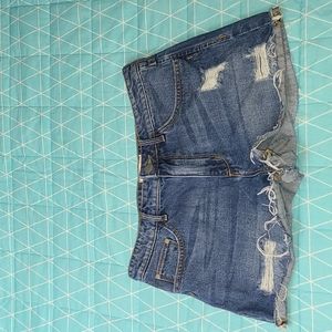 Women's Gilded Intent High Rise Jean Shorts Size 29